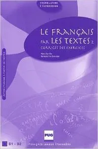 LE FRANÇAIS PARA LES TEXTES II CLAVES NOUVELLE