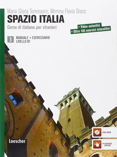 SPAZIO ITALIA 3 + ESERCIZIARIO + DVD