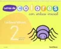 LETRAS DE COLORES CON ENLACE INICIAL CUAD LECTOESC