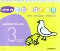 LETRAS DE COLORES CON ENLACE INICIAL CUAD LECTOESC