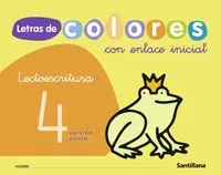 LETRAS DE COLORES CON ENLACE INICIAL CUAD LECTOESC