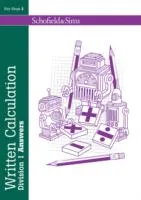 WRITTEN CALCULATION: DIVISION 1 ANSWERS