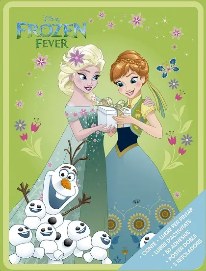 FROZEN FEVER. CAIXA METALúLICA