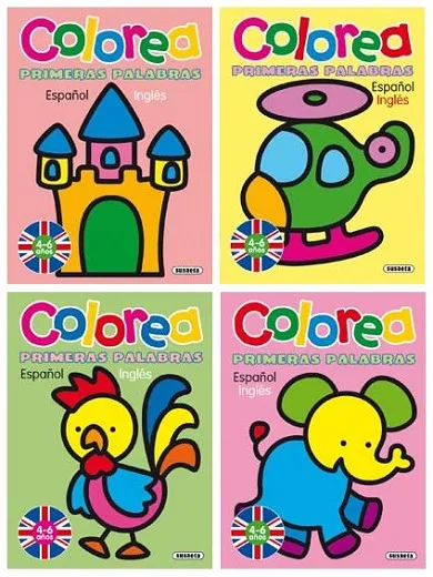 COLOREA PRIMERAS PALABRAS
