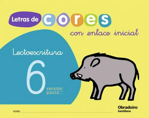 LETRAS DE CORES 6 GALL CON ENLACE ED09