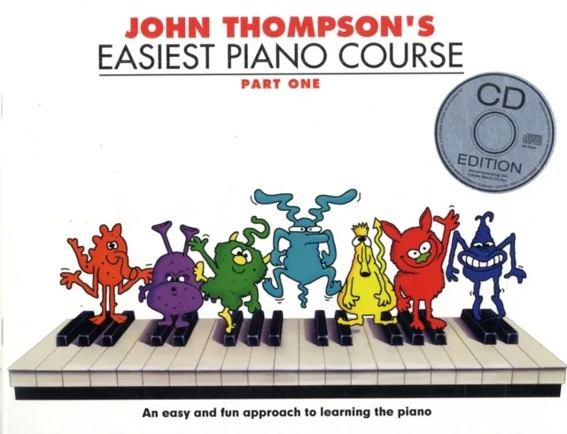 JOHN THOMPSON'S EASIEST PIANO COURSE PART ONE (BOOK + CD)