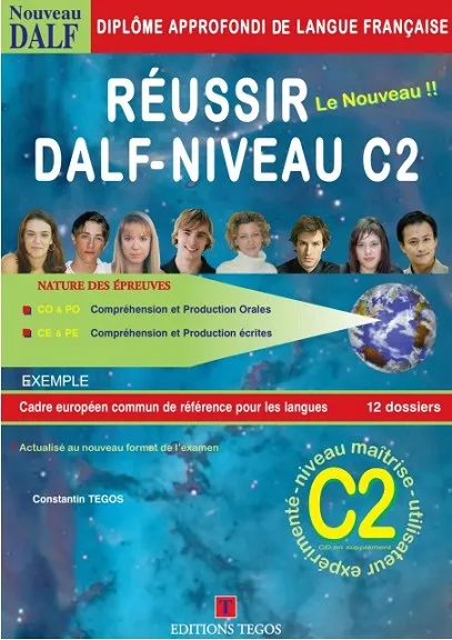 RÉUSSIR DALF C2 LIVRE + CORRIGES + 4CD