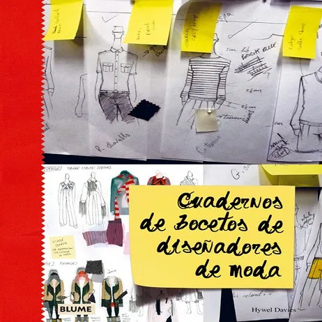 Cuadernos de bocetos de dise¿adores de moda