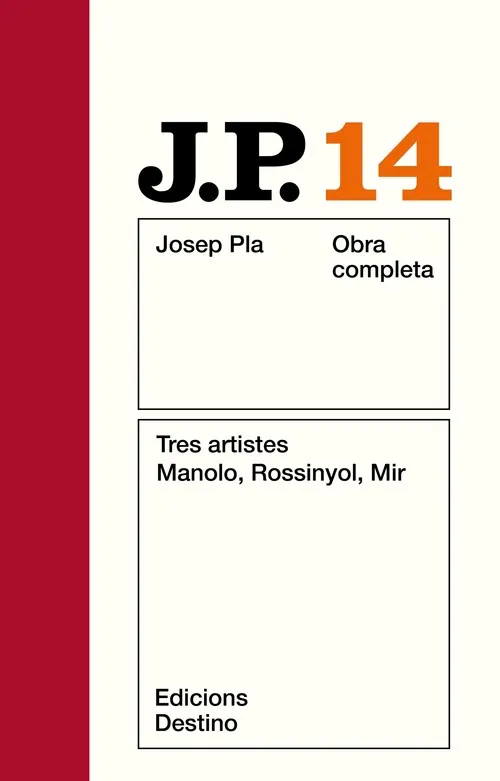 O.C.J.PLA 14 TRES ARTISTES