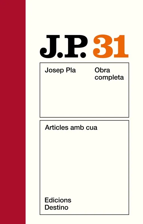 O.C.J.PLA 31 ARTICLES AMB CUA
