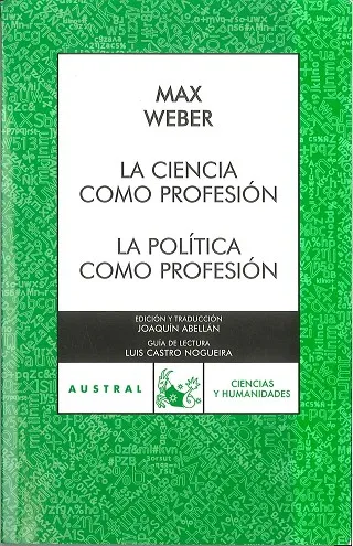 La ciencia como profesión / La política como profesión