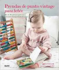 Prendas de punto vintage para bebés