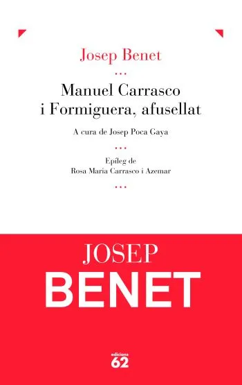 Manuel Carrasco i Formiguera, afusellat