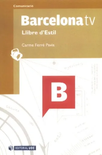 Barcelona tv. Llibre d'Estil