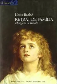 Retrat d'una família sobre fons de trèvols