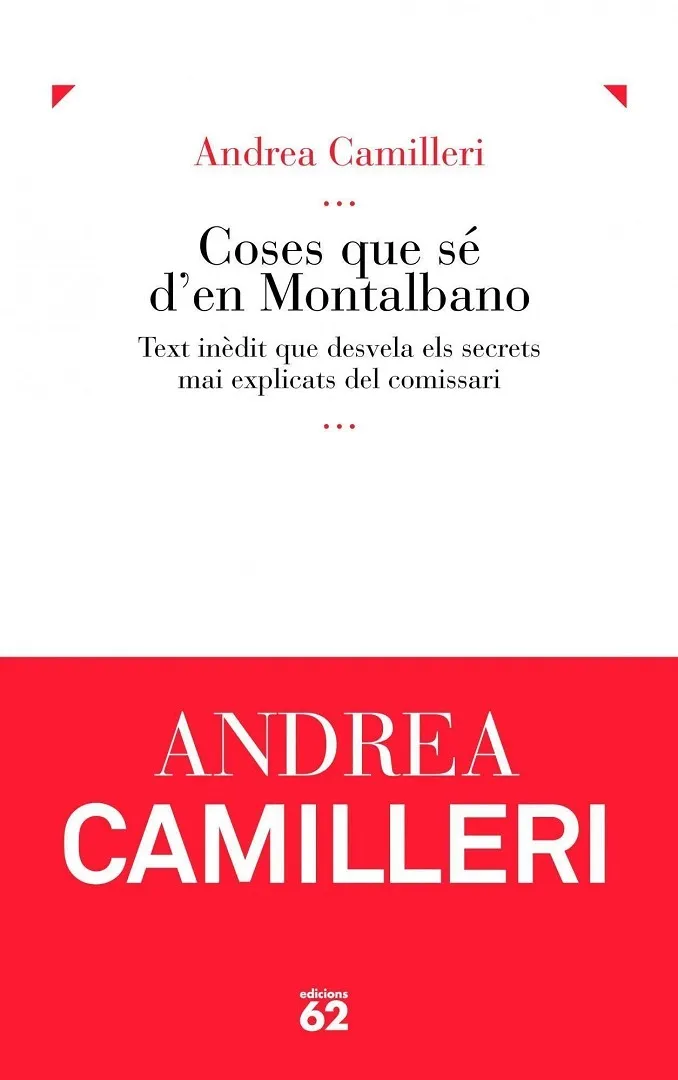 Coses que sé d'en Montalbano.