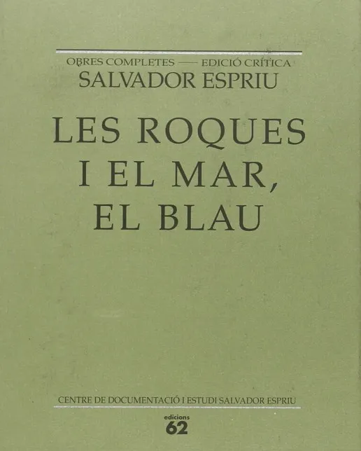 Les roques i el mar, el blau