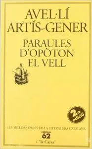 Paraules d'Opòton el vell