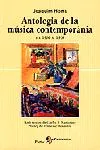Antologia de la música contemporània del 1900 al 1959