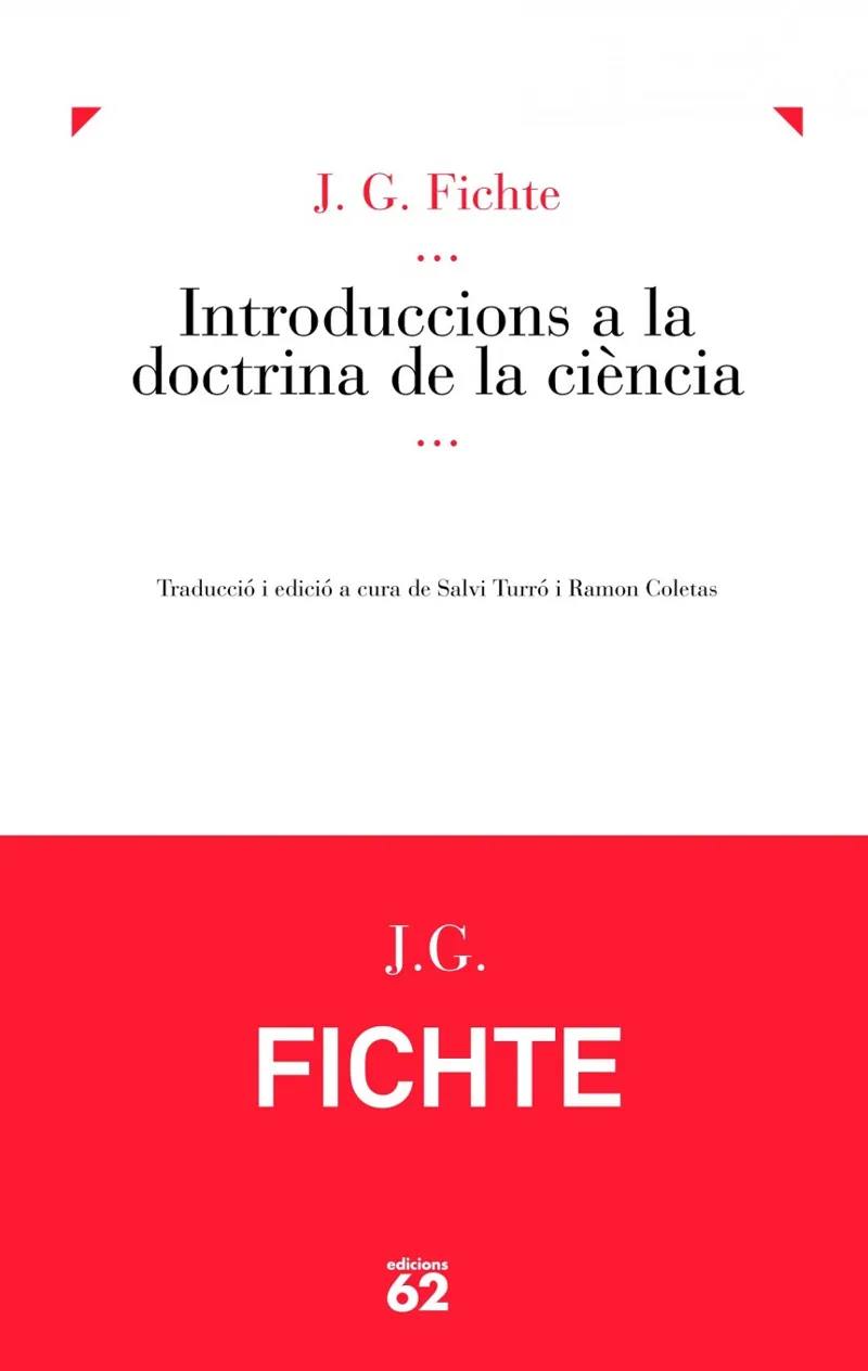 Introduccions a la doctrina de la ciència