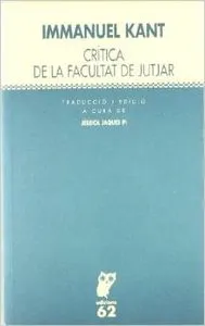 Crítica de la facultat de jutjar