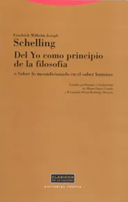 Del Yo como principio de la filosofía