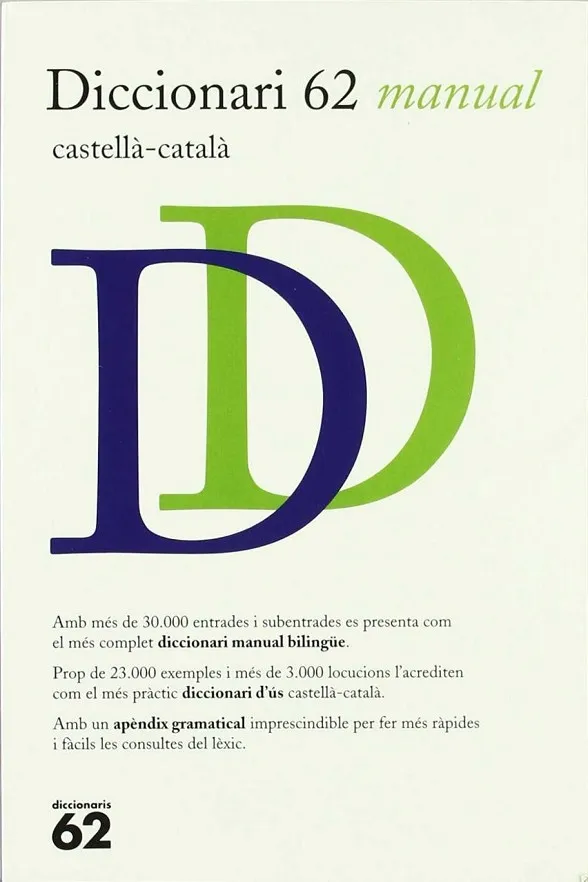Diccionari 62 manual castellà-català