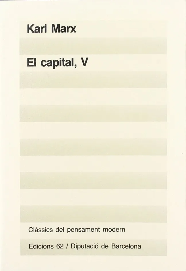 El capital (V)