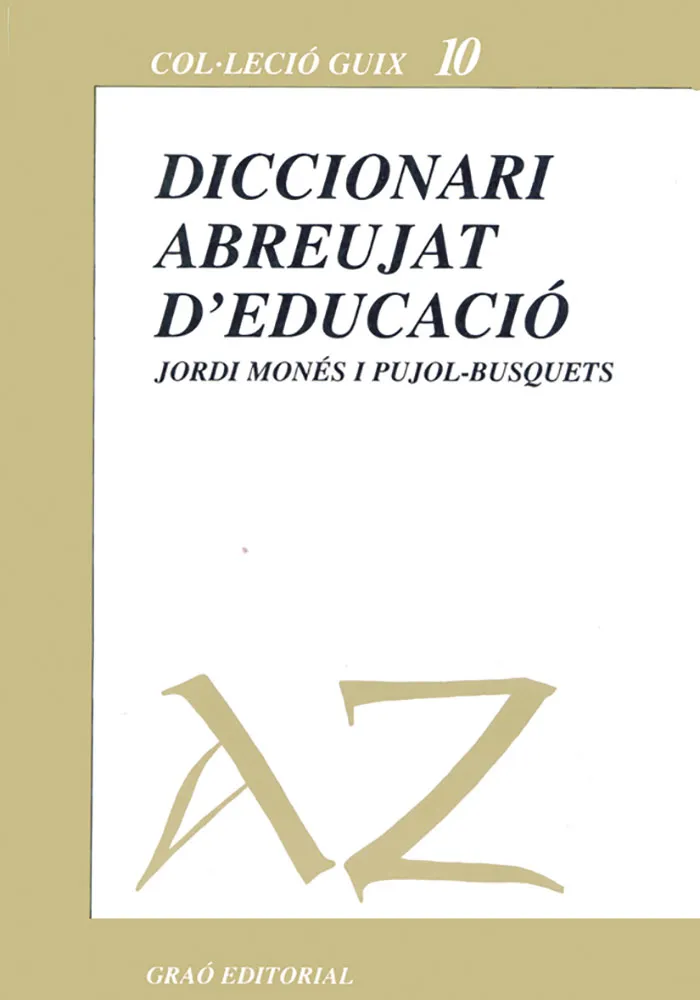 Diccionari abreujat d'educació