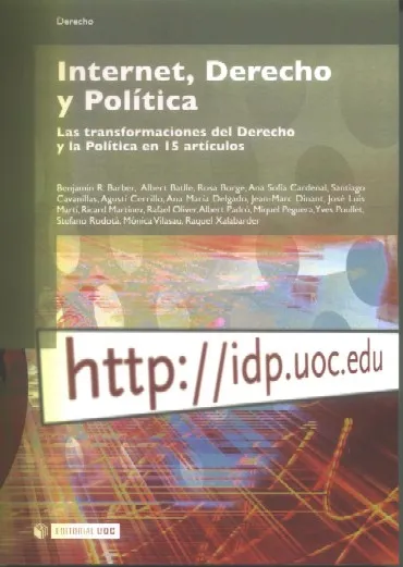 Internet, Derecho y Política