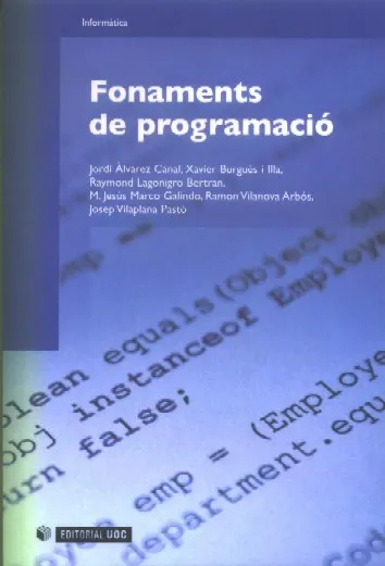 Fonaments de programació