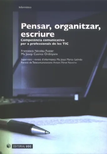 Pensar, organitzar, escriure