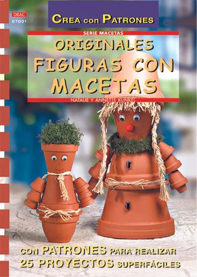 Serie Macetas nº 1. ORIGINALES FIGURAS CON MACETAS