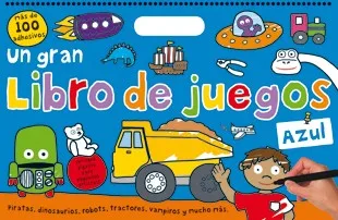 Un gran libro de juegos azul