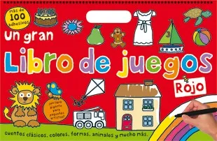 Un gran libro de juegos rojo