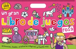 Un gran libro de juegos rosa