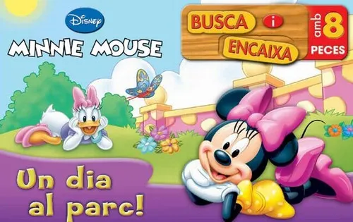 Busca i encaixa. Minnie Mouse. Un dia al parc