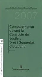 Compareixença davant la Comissió de Justícia