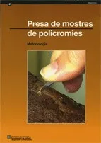 Presa de mostres de policromies. Metodologia