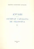 Anuari de la Societat Catalana de Filosofia, 2