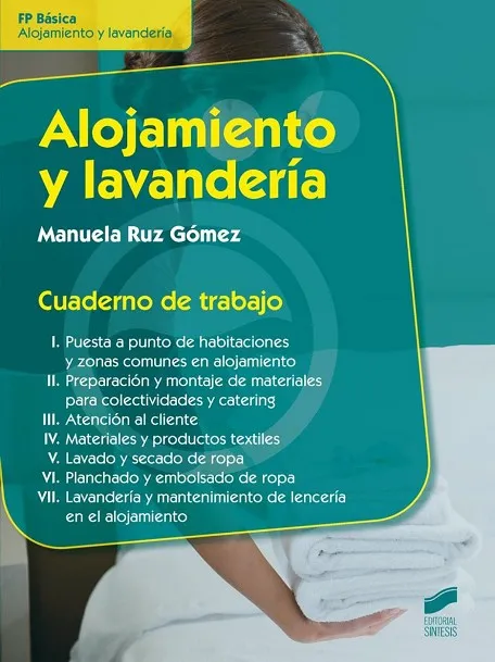 Alojamiento y lavandería. Cuaderno de trabajo