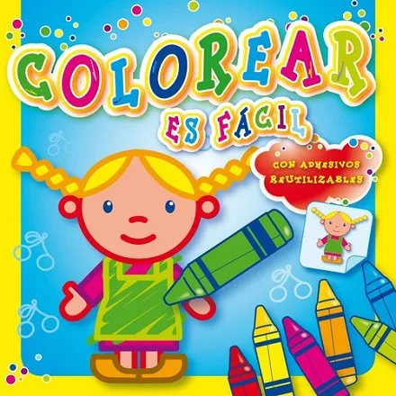 Colorear es fácil (amarillo)