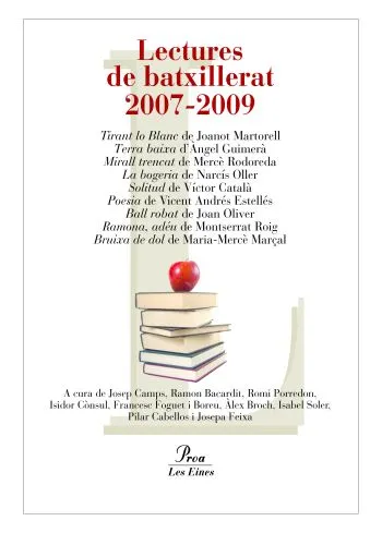 Lectures de batxillerat 2007-2009