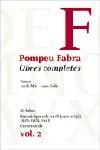 Obres completes de Pompeu Fabra, 2