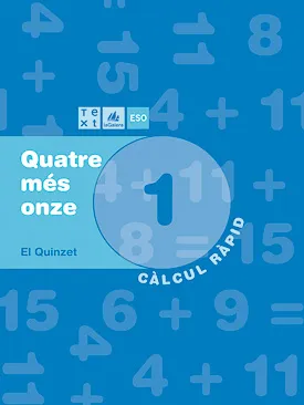Quadern de càlcul Quatre més onze 1
