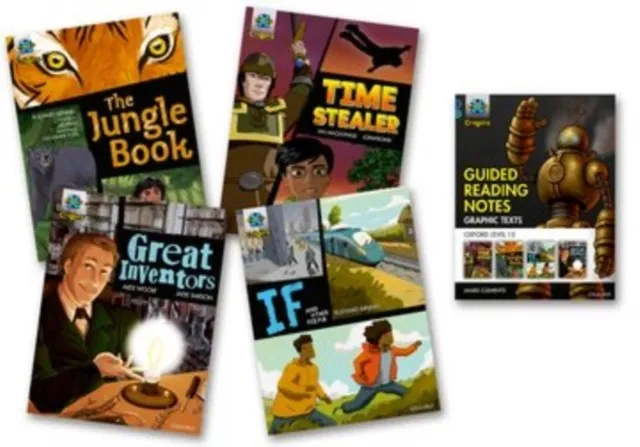 PROJECT X ORIGINS GRAPHIC TEXTS: DARK BLUE BOOK BAND, OXFORD LEVEL 15: MIXED PACK OF 4