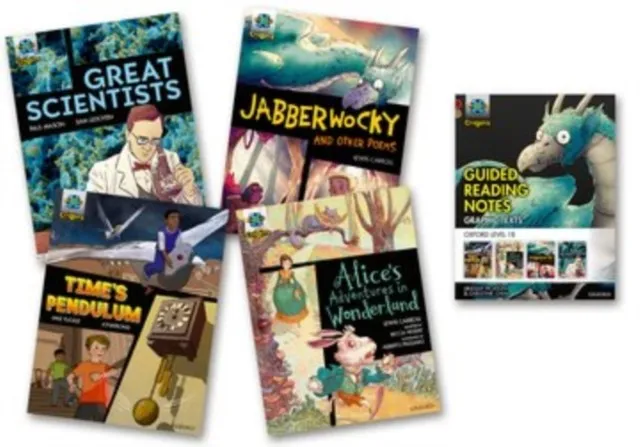 PROJECT X ORIGINS GRAPHIC TEXTS: DARK RED BOOK BAND, OXFORD LEVEL 18: MIXED PACK OF 4