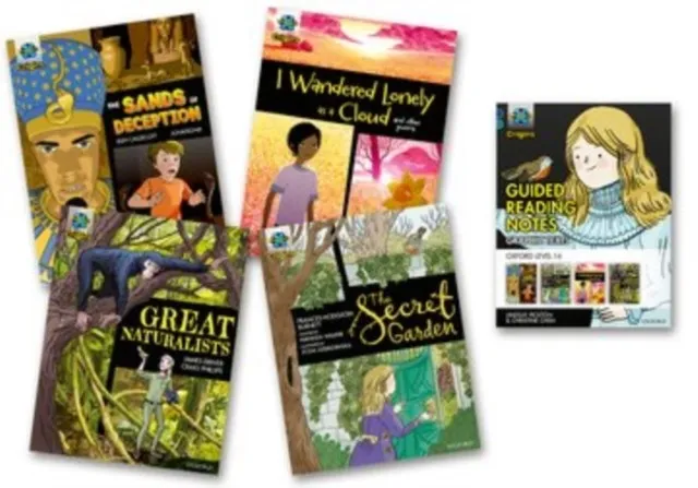 PROJECT X ORIGINS GRAPHIC TEXTS: DARK BLUE BOOK BAND, OXFORD LEVEL 16: MIXED PACK OF 4