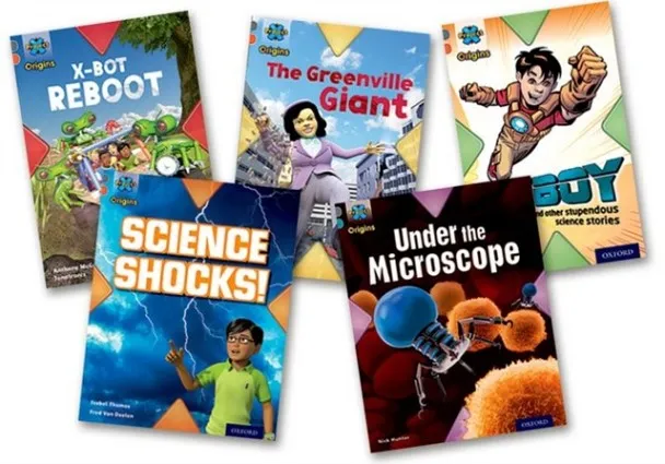 PROJECT X ORIGINS: GREY BOOK BAND, OXFORD LEVEL 13: SHOCKING SCIENCE: MIXED PACK OF 5