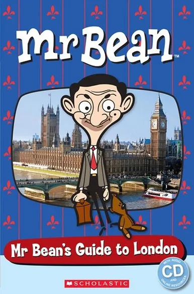 MR BEAN'S GUIDE TO LONDON BOOK + CD STARTER LEVEL YLE PRE STARTERS